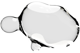水滴免抠泡泡  透明肥皂泡泡