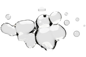 水滴免抠泡泡  透明肥皂泡泡