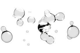 水滴免抠泡泡  透明肥皂泡泡