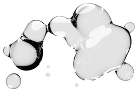 水滴免抠泡泡  透明肥皂泡泡