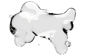 水滴免抠泡泡  透明肥皂泡泡