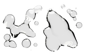 水滴免抠泡泡  透明肥皂泡泡