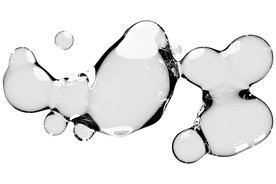 水滴免抠泡泡  透明肥皂泡泡