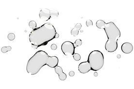 水滴免抠泡泡  透明肥皂泡泡