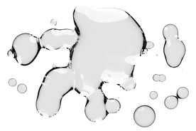 水滴免抠泡泡  透明肥皂泡泡