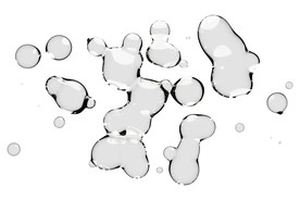 水滴水珠泡泡  透明肥皂泡泡