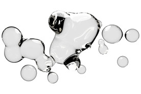 水滴水珠泡泡  透明肥皂泡泡