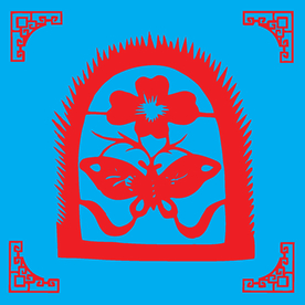 蝶恋花剪纸