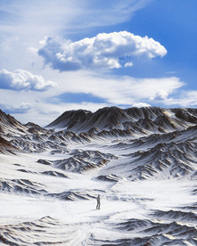 C4D 模型山脉和小路