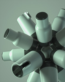 C4D 模型罐子模型抽象