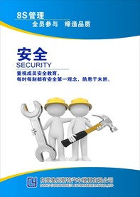 安全 企业文化标语 展板文化墙