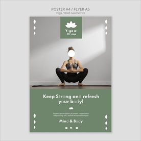 瑜伽海报