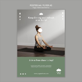 瑜伽海报