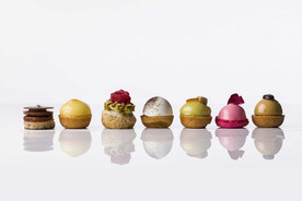 下午茶水果点心摄影图片