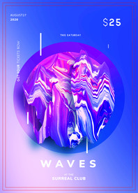 炫酷流光炫彩光效图片