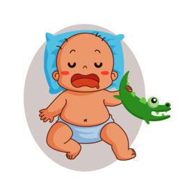 可爱卡通手绘宝宝png