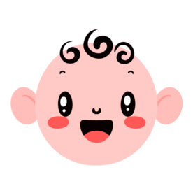 可爱卡通手绘宝宝png