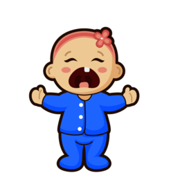 可爱卡通手绘宝宝png