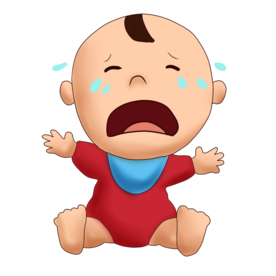 可爱卡通手绘宝宝png