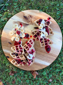 烤华夫饼 饼 进口华夫饼 原味