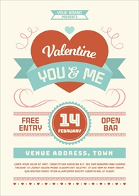 情人节海报