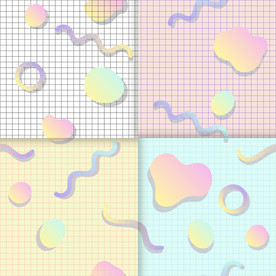 网格图案 花纹底纹