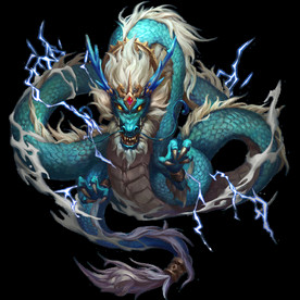 中国风金色龙元素