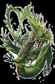 中国风金色龙元素