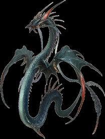 中国风金色龙元素