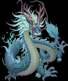 中国风金色龙元素