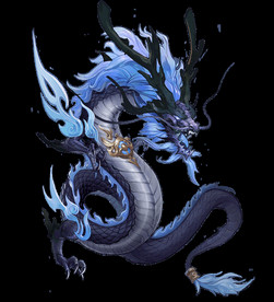 中国风金色龙元素