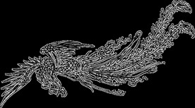 中国风金色龙元素