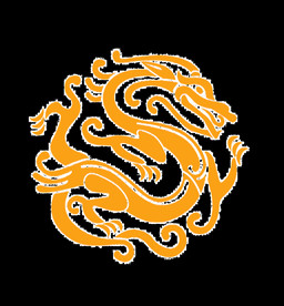 中国风金色龙元素