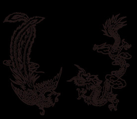 中国风金色龙元素