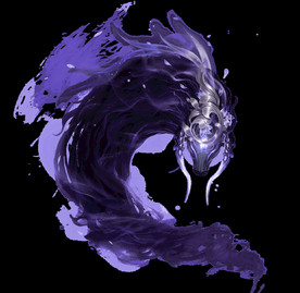 中国风金色龙元素