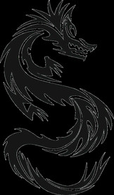 中国风金色龙元素