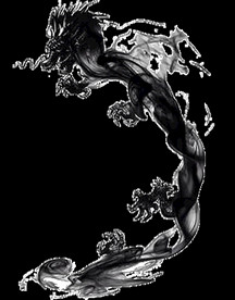 中国风金色龙元素