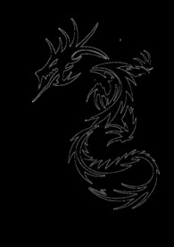 中国风金色龙元素