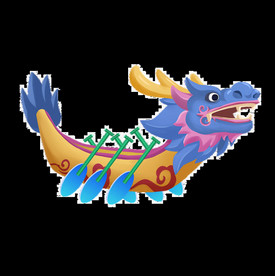 中国风金色龙元素