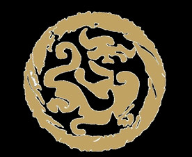 中国风金色龙元素
