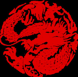 中国风金色龙元素