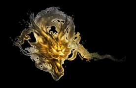 中国风金色龙元素