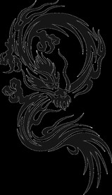 中国风金色龙元素