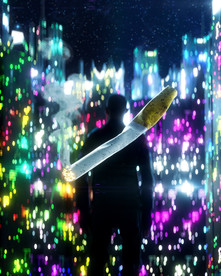 C4D 模型光斑大楼建筑香烟头