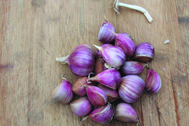 蒜瓣 大蒜 红蒜