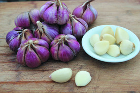 蒜瓣 大蒜 红蒜