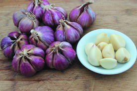 蒜瓣 大蒜 红蒜