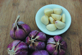 蒜瓣 大蒜 红蒜