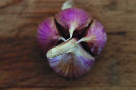 蒜瓣 大蒜 红蒜