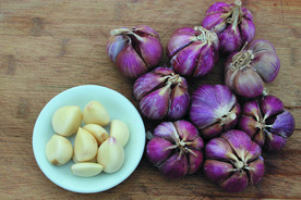 蒜瓣 大蒜 红蒜